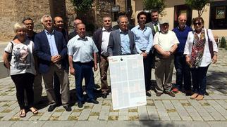 Quim Carné mostra el seu suport a la candidatura de Carles Rossinyol (CiU) 