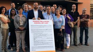 ERC presenta el manifest de suport a la candidatura impulsat per un grup de ciutadans