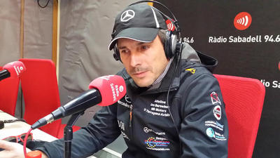 Sergi Giralt tanca un cicle victoriós de quatre anys amb l'equip Mercedes