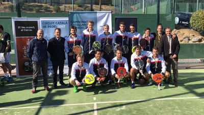 Èxit absolut del Cercle Sabadellès 1856 al Campionat de Catalunya absolut de Pàdel