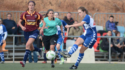 El Sabadell femení rep a l'AEM de Lleida en un partit a caixa o faixa