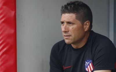 Fernández, tècnic de l'Atlético 'B' | Cedida