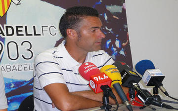 Lluís Carreras: "Sabem el que significa el partit de demà i crec que ha de ser una festa i un retrobament en tots els sentits"