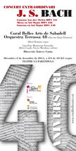 Concert Extraordinari 'J.S.Bach' amb la Belles Arts i l'Orquestra Terrassa 48