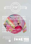 Festa de presentació del Festival Embassa't 2012 amb Mind The Step, entre d'altres