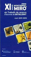 Lliurament del XI Premi Montserrat Miró i Marimon als treballs de recerca dels alumnes de Batxillerat
