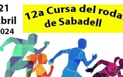 Cartell promocional de la 12a Cursa del Rodal | Cedida