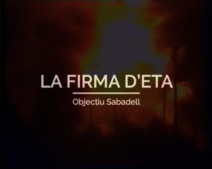 'La firma d'ETA', un documental de Ràdio Sabadell