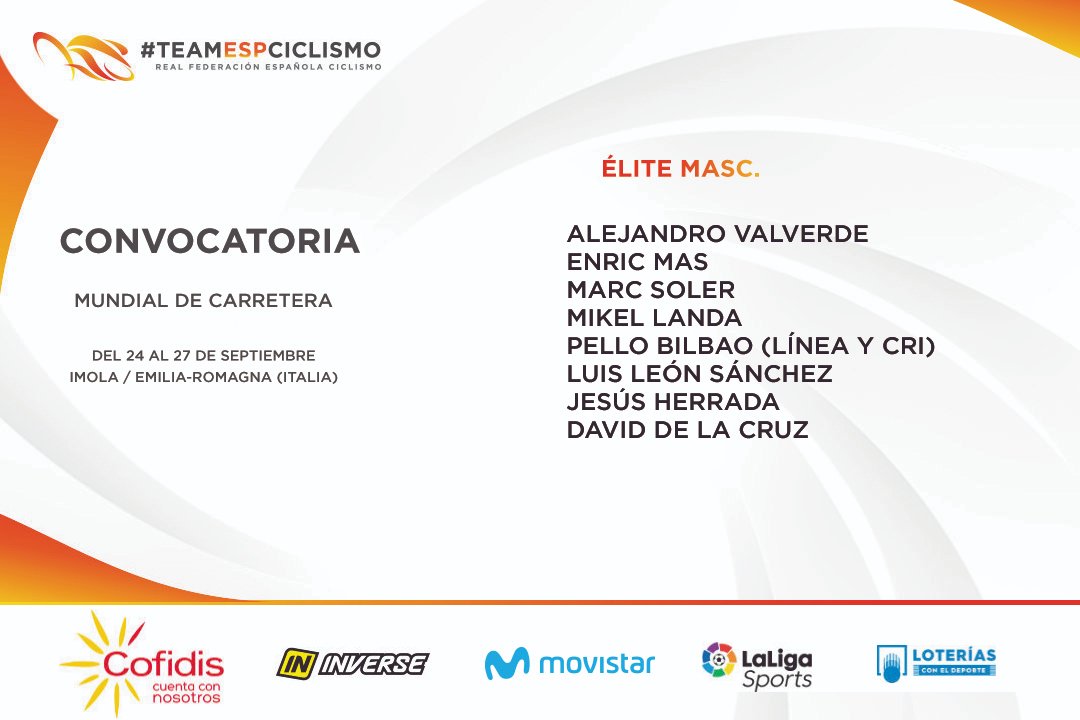 La convocatòria del seleccionador Momparler | RFEC