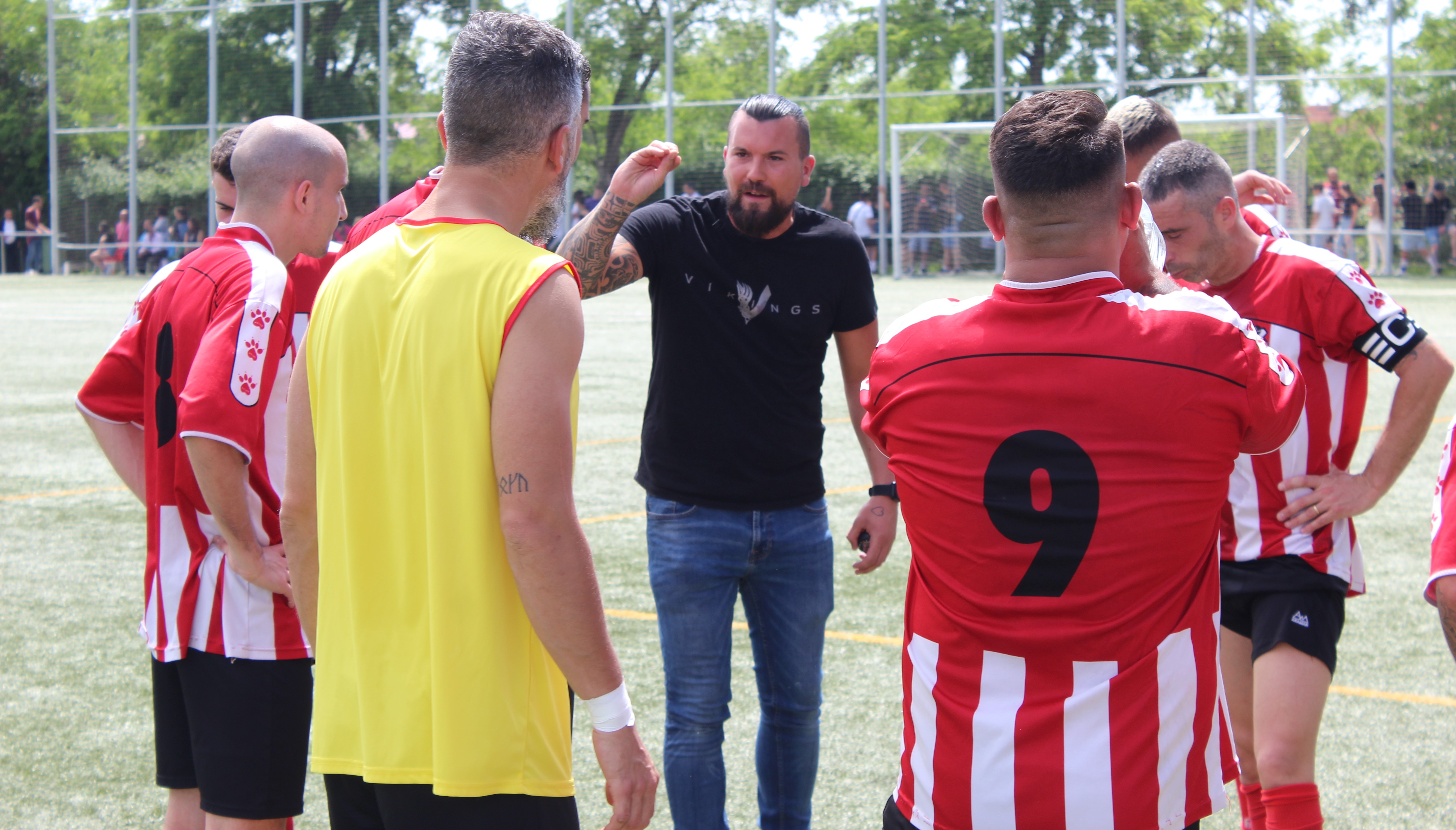 Sallés esperona els seus en el partit de la permanència del Tibidabo | Adrián Arroyo