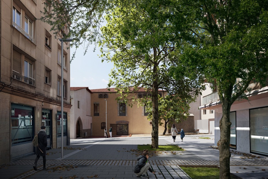 Simulació de l'obertura de l'eixida de la Casa Duran | Cedida