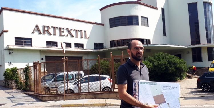 Maties Serracant ha explicat avui la realitat de l'Artèxtil/ Karen Madrid