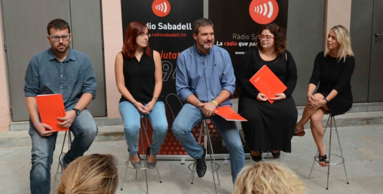 Els conductors dels principals programes en roda de premsa | Roger Benet