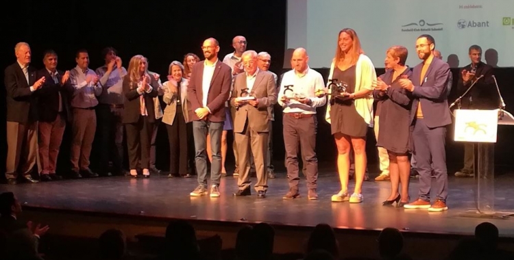 Maica Garcia ha recollit el premi d'esportista més destacada. | Sergi Park