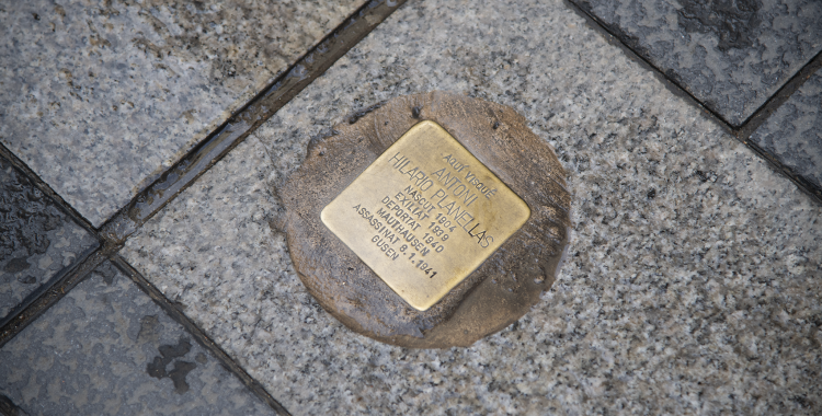 Llamborda Stolpersteine d'Antonio Hilario Planellas | Roger Benet