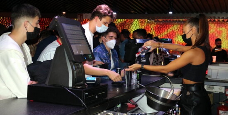 Imatge de l'interior d'una discoteca, avui | ACN