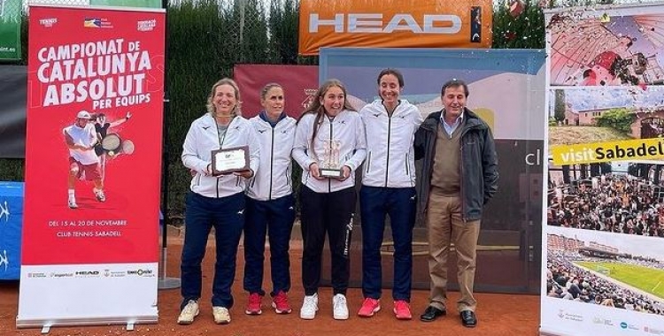 El Tennis femení va ser capaç d'arribar a la final | Tennis Sabadell