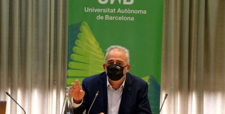 El rector de la UAB, Javier Lafuente | ACN