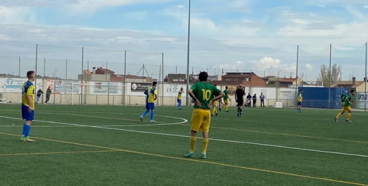 El Sabadell Nord, en el duel contra l'Atlètic Sant Just | @AtleticSantJust