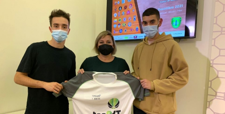 La presentació del torneig s'ha fet a l'Ajuntament amb la presència de la regidora d'esports, Laura Reyes | Aj_Sabadell