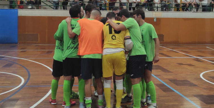 Després de vuit partits seguits puntuant, la Pia no va poder amb l'Industrias 'B' | Arxiu