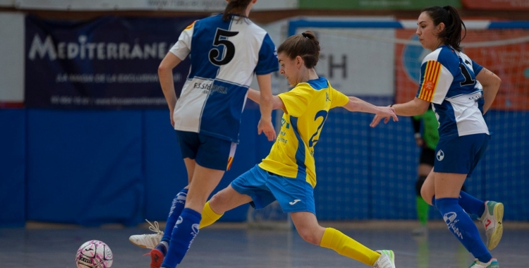 Imatge del partit de fa dues jornades a Castelldefels | FS Castelldefels