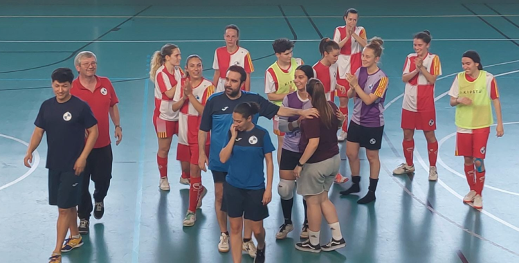 L'equip arlequinat va guanyar a l'última jornada a la pista de La Concòrdia | Cedida