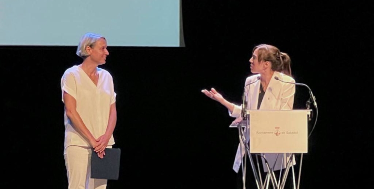 Anja Margetic i Marta Farrés al Teatre Principal | Ajuntament de Sabadell