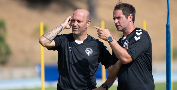 Gabri i Lladó, a la sessió d'aquest matí | Roger Benet