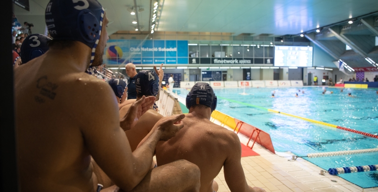 Imatge d'un partit d'aquesta temporada a Can Llong | Roger Benet