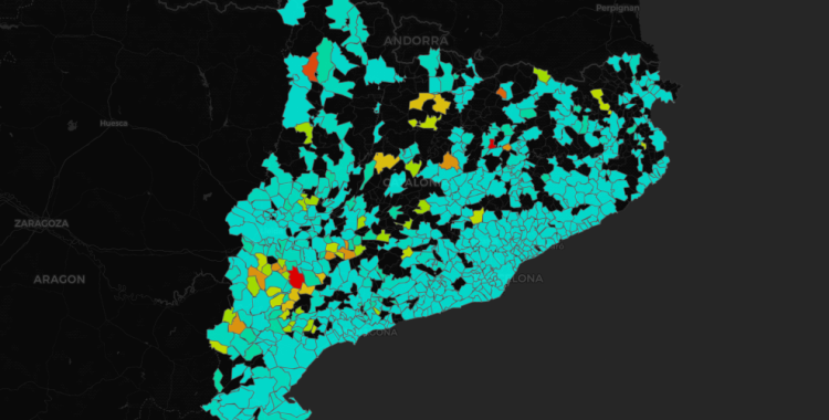 Mapa que es troba en el Visor | Cedida