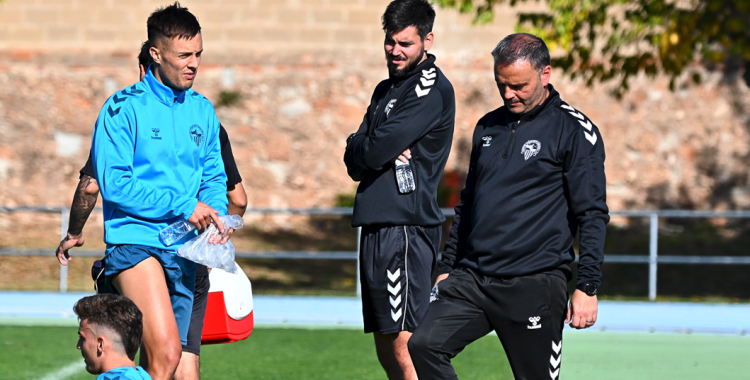 Adán Gurdiel, en una imatge d'arxiu d'un entrenament | Críspulo Díaz