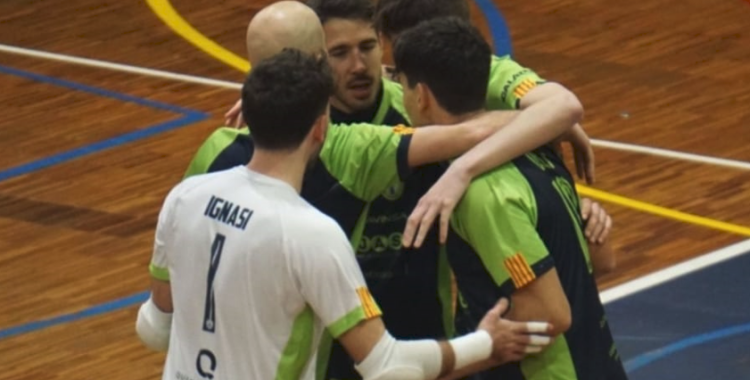 La Pia ve de caure (4-5) davant del Calvià | FS Pia