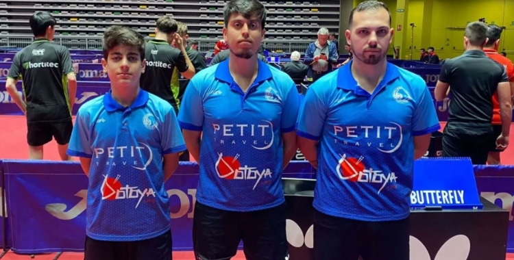 Una victòria davant l'Helios certificaria la primera plaça per als d'Àlex Bocanegra| @CNSTennisTaula