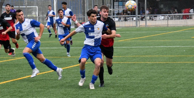 Imatge de la victòria del Sabadell 'B' al Jaume Tubau la setmana passada | @CESabadell