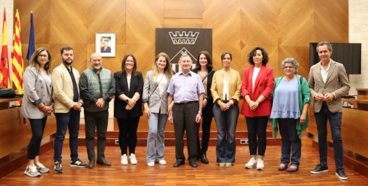 Rebuda institucional a Antonio Martos, germà de Cipriano Martos | Ajuntament de Sabadell