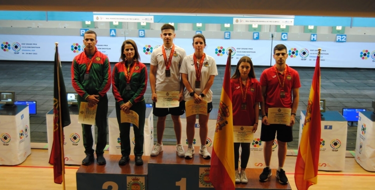 Chus Oviedo va pujar el podi en reiterades ocasions | Tir sabadell