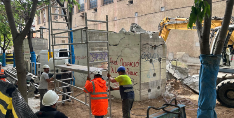 Obres del carrer Alemanya | Ajuntament de Sabadell