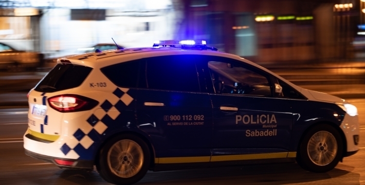 Cotxe patrulla de la Policia Municipal