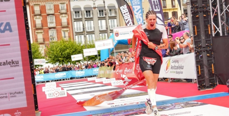 Gómez, creuant l'arribada | FETRI