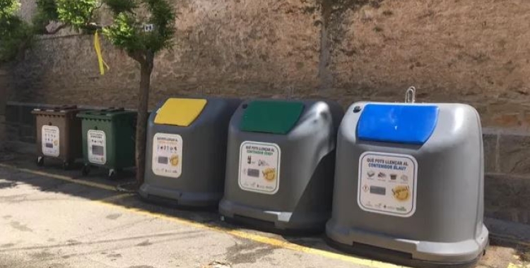 Contenidors tancats a Sabadell 