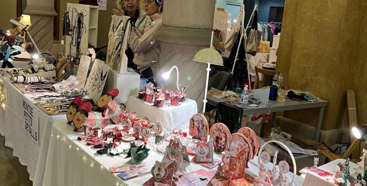 Una edició anterior del Mercat de Nadal | Cedida