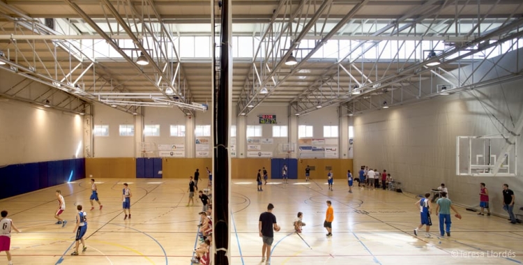 El poliesportiu de Cal Balsach