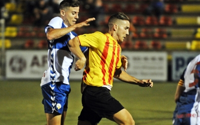 Imatge de David Toro d'aquesta temporada contra el Sant Andreu - © Adrià Giménez
