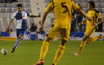 Lucas Viale no arribarà a temps per al partit contra la UE Llagostera per un microtrencament muscular