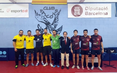 Imatge de l'últim partit de la Primera Nacional entre Falcons i Temegueste