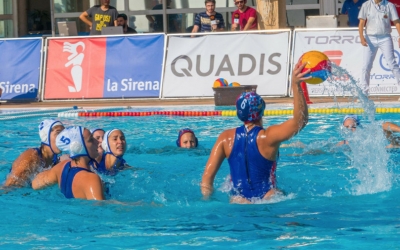 Imatge d'un dels duels entre Mataró i Sabadell aquesta temporada