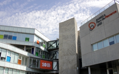 Imatge de l'edifici Eureka, seu del Parc de Recerca de la UAB