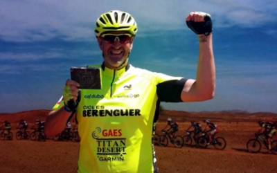 Santi Ramos després de proclamar-se 'Titan Legend'