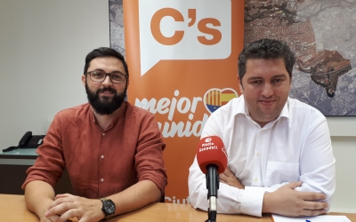 Fernández (dreta) i Garcia, en roda de premsa/ Karen Madrid